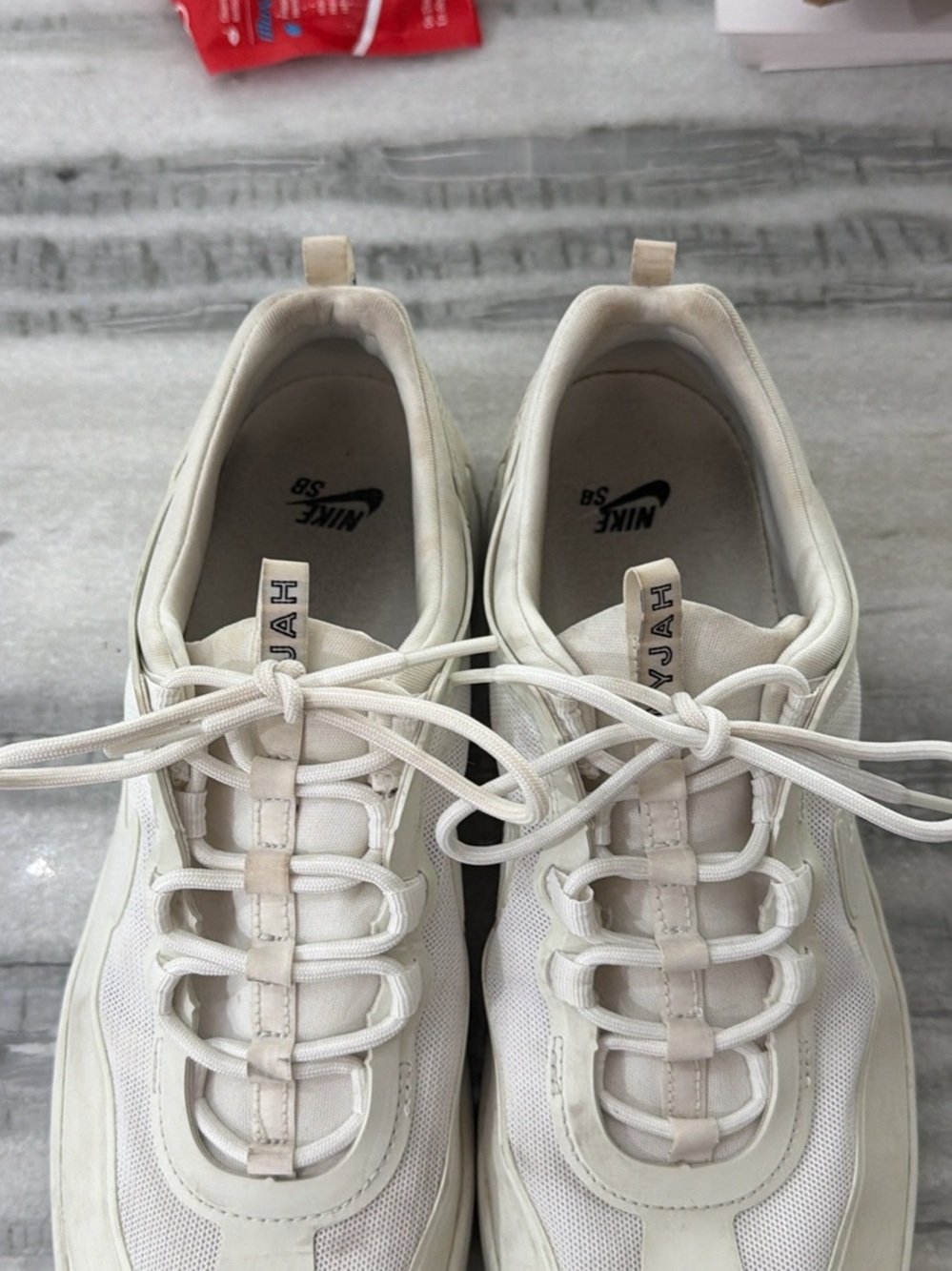 Nike SB Nyjah 3 off white Size 12